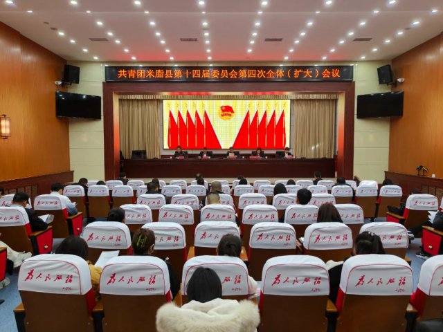 共青团米脂县第十四届委员会第四次全体（扩大）会议召开
